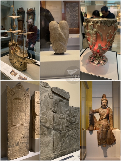 Artefacts in the British Museum
